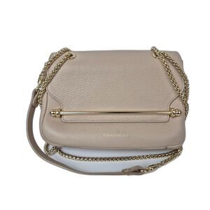 Strathberry Oat Mini Soft Leather East/West Shoulder Crossbody Bag